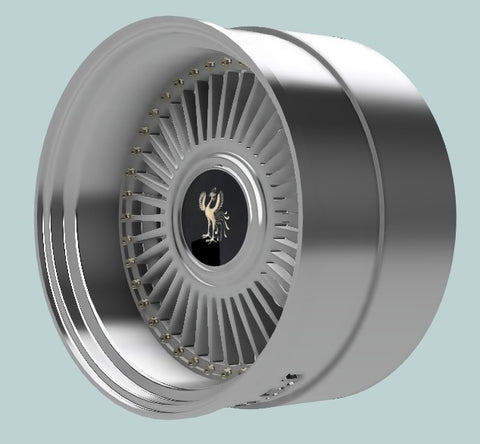 ケイスタイル KS-PA62 1/24 数量限定19インチリバレルG50センチュリー純正ホイール