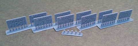 ケイスタイル KS-PA9 1/24 ナンバープレート3ナンバーセット