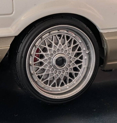 ケイスタイル KS-PA92 1/24 17インチ BBS-RS TYPE ホイール 1/24スケールカーモデル用 1台分