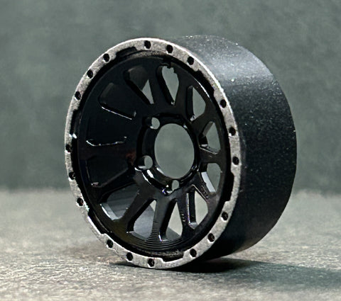 ケイスタイル KS-RO3 1/24 16インチ6J MUD-ZEUSホイール