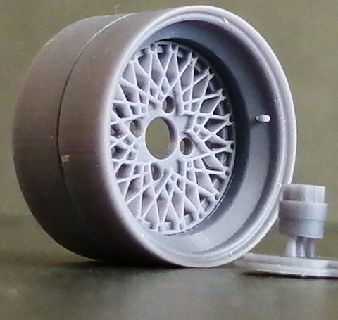 ケイスタイル KS-S23 1/24 R/N版 15インチ4H FメッシュTYPEホイール 4本セット