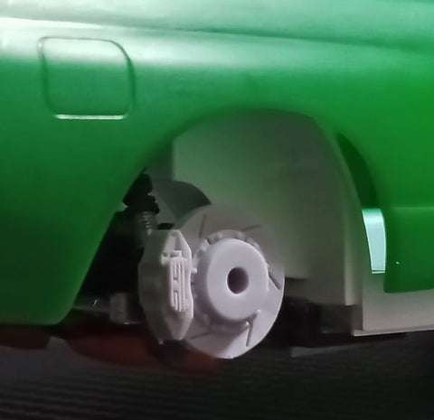 ケイスタイル KS-SP30 1/24 ハセガワ製R32スカイラインGT-R Gr.A用車高調整パーツ
