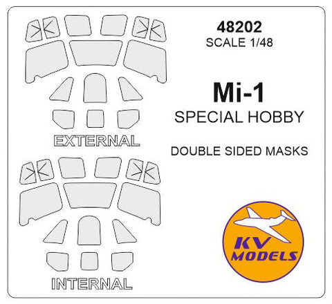 KVモデル 48202 1/48 Mi-1 (スペシャルホビー #48001) - (内外両面)