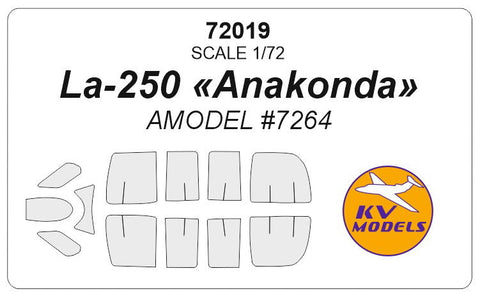 KVモデル 72019 1/72 La-250 «アナコンダ» (Aモデル #7264)