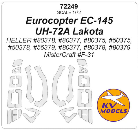 KVモデル 72249 1/72 ユーロコプター EC 145 / UH-72A ラコタ (エレール/ ミスタークラフト)