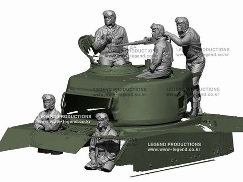 レジェンド LF1613 1/16 WWII アメリカ タンククルーセット