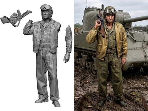 レジェンド LF1614 1/16 WWII アメリカ トムソンのタンククルー