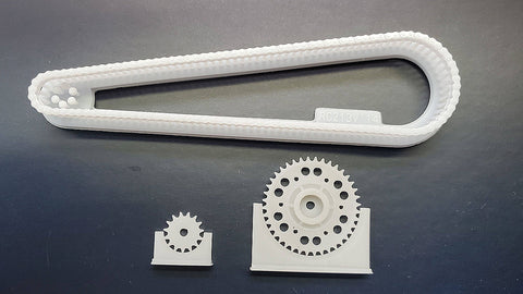カレドモデル LT006 1/12 ホンダ RC213V 2014 モーターサイクル GP モーターサイクル チェーンセット (タミヤ用)