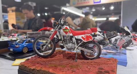カレドモデル LT017 1/12 ホンダ XLR BAJA 1991 オフロードバイク用チェーンセット (ハセガワ用)