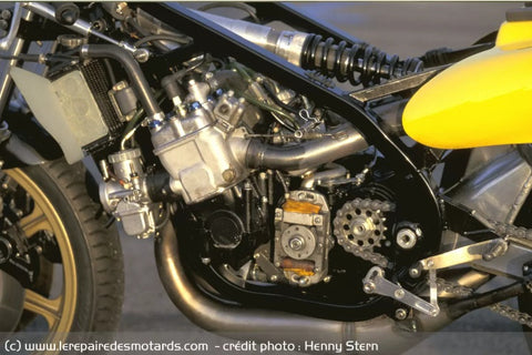 カレドモデル LT039 1/12 ヤマハ YZR500 1980 オートバイ用チェーンセット (タミヤ用)
