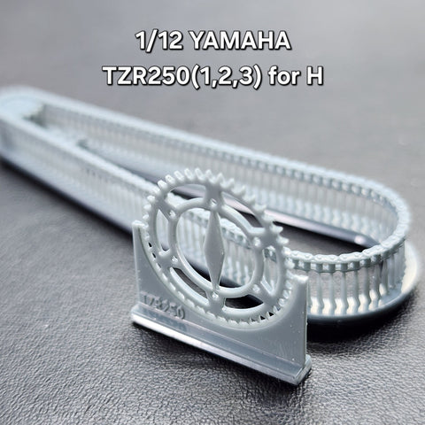 カレドモデル LT056 1/12 ヤマハ TZR250用 バイクチェーンセット (ハセガワ用)