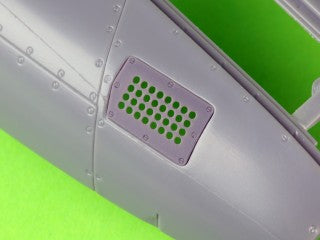 マスター AM-32-142 1/32 P-51 マスタング - キャブレター エアフィルター カバー - スタンダードホールドタイプ (造形村用)