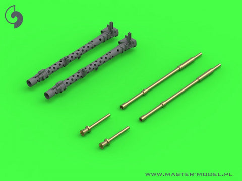 マスター GM-35-049 1/35 ドイツ MG-34 (7.92mm)機関銃銃身 冷却ジャケット付 歩兵・大戦初期戦車用