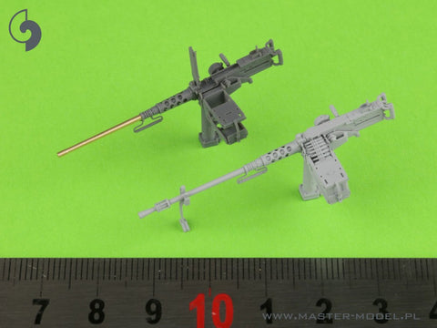 マスター GM-35-063 1/35 ブローニング M2HB .50 口径 (12.7mm) 戦車マウント用機関銃 - WWII型 (初期のトレイを備えた初期の M23 クレードル)