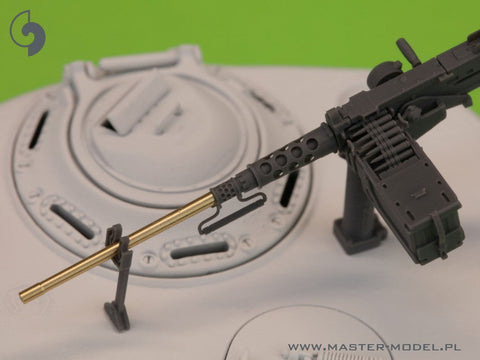 マスター GM-35-063 1/35 ブローニング M2HB .50 口径 (12.7mm) 戦車マウント用機関銃 - WWII型 (初期のトレイを備えた初期の M23 クレードル)
