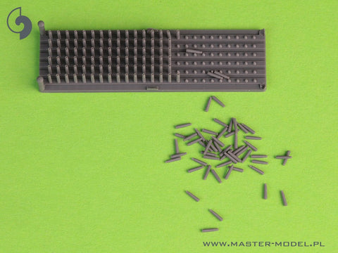 マスター GM-35-066 1/35 ブローニングM2 .50口径機関銃用ベルトリンクと空薬莢(150個+150個)(全長2mm)