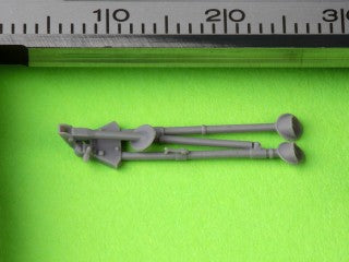 マスター GM-35-089 1/35 Folded M2 トライポッド ブローニング M1919用 .30口径 (7,62mm) マシンガン (1pc)