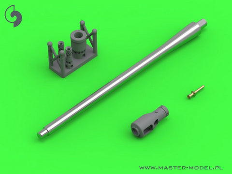 マスター GM-35-095 1/35 Sd.Kfz. 234/2 プーマ - 50mm KwK39 L/60 砲身 & MG-42 チップ 防盾用 (ミニアート, RFM, ドラゴンキット用)