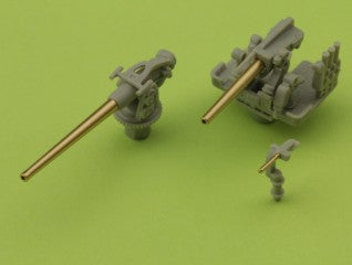 マスター SM-200-002 1/200 アメリカ軍艦 アリゾナ BB-39 (1941) - セカンダリ&AA 兵器の砲身 - 5in/51 (10pcs), 5in/25 (8pcs), ブローニング .50 (8pcs)