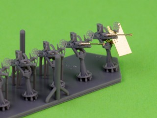 マスター SM-200-010 1/200 日本海軍 九六式25mm単装機銃 - (8基入り)
