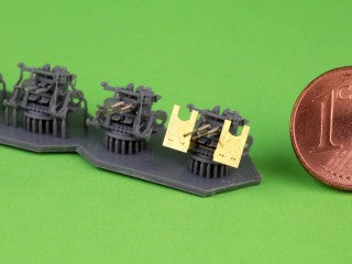 マスター SM-200-012 1/200 日本海軍 九六式25mm連装機銃(後期型)―「ル・プリウール」式機械照準器付き(4基入り)