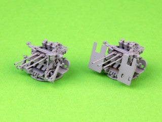 マスター SM-200-014 1/200 日本海軍 九六式25mm三連装機銃(後期型)―「ル・プリウール」式機械照準器付き(4基入り)