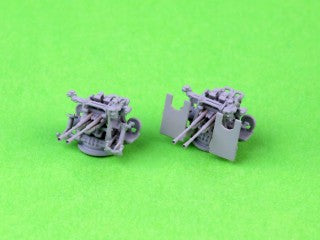 マスター SM-350-123 1/350 日本海軍 九六式25mm連装機銃(後期型)―「ル・プリウール」式機械照準器付き(6基入り)