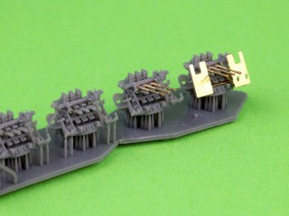 マスター SM-350-125 1/350 日本海軍 九六式25mm三連装機銃(後期型)―「ル・プリウール」式機械照準器付き(6基入り)
