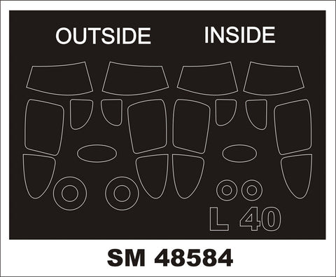 モンテックス SM48584 1/48 L-40 メタソコル(両面) Kovozavody Prostejov用