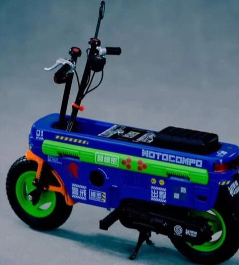 カレドモデル MS025 1/12 ホンダ モトコンポ ロスマンズ+レプソル+EVA+逮捕令 (アオシマ用)