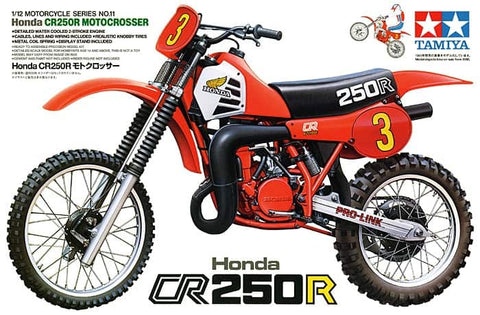 カレドモデル MS033 1/12 ホンダ CR250R オートバイ模型+フィギュア デカール 14011 (タミヤ用)