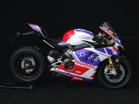 カレドモデル MS038 1/12 ドゥカティ V4 プラマック for マルティン89 奔馬デカール 14140 (タミヤ用)