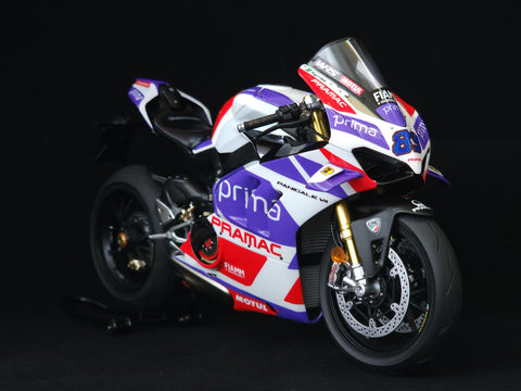 カレドモデル MS038 1/12 ドゥカティ V4 プラマック for マルティン89 奔馬デカール 14140 (タミヤ用)