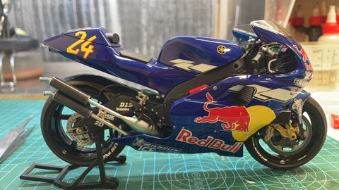 カレドモデル MS045 1/12 ヤマハ レッドブル YZR500 99' オートバイモデルデカール 14076 (タミヤ用)