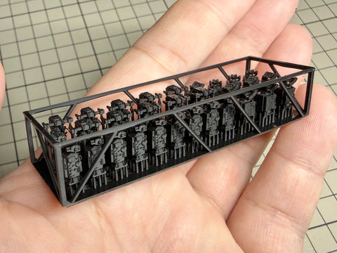 MUYIモデル G200014 1/200 ドイツ海軍 射撃管制装置 超精密3Dプリントキット(30個入り)