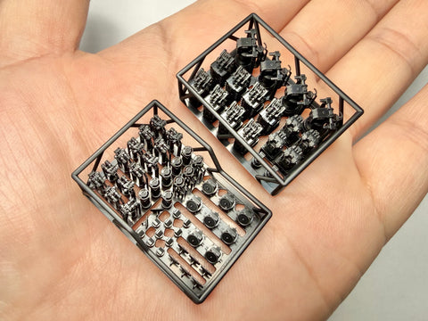MUYIモデル G200082 1/200 ドイツ海軍 戦艦ビスマルク 射撃指揮・観測装置 C(超精密3Dプリントキット・66パーツ)