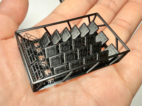 MUYIモデル G200084 1/200 ドイツ海軍 戦艦ビスマルク 救命装備品(超精密3Dプリントキット・38パーツ入り)