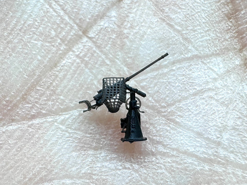 MUYIモデル G350009 1/350 ドイツ海軍 20mm C/30機関砲(射撃状態) 超精密3Dプリントキット 8個入り