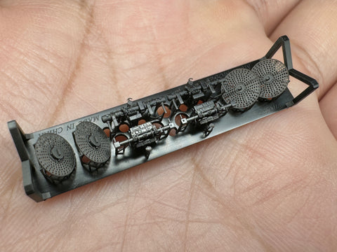 MUYIモデル G350018 1/350 ドイツ海軍 3m測距儀(2種) 超精密3Dプリントキット 4個入り