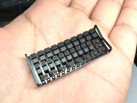 MUYIモデル G350019 1/350 ドイツ海軍 スカイライト(天窓) 超精密3Dプリントキット(63パーツ)