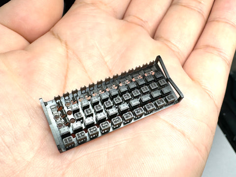 MUYIモデル G350019 1/350 ドイツ海軍 スカイライト(天窓) 超精密3Dプリントキット(63パーツ)