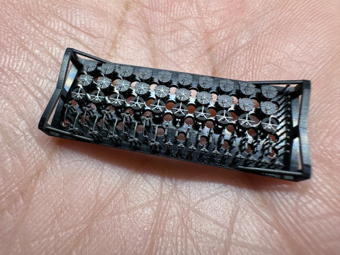 MUYIモデル G350022 1/350 ドイツ海軍 消防用ホース&消火栓 超精密3Dプリントキット(71パーツ)
