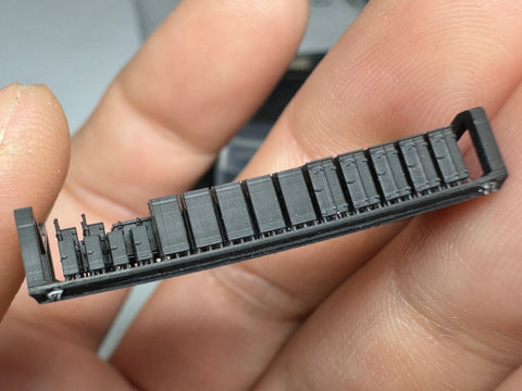 MUYIモデル G350025 1/350 ドイツ海軍 ロッカー(6種) 超精密3Dプリントキット(60個入り)