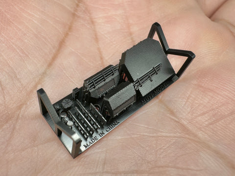 MUYIモデル G350039 1/350 トランペッター用 ドイツ海軍 前部甲板通風筒(スーパーディテール 3Dプリントキット・1個入り)