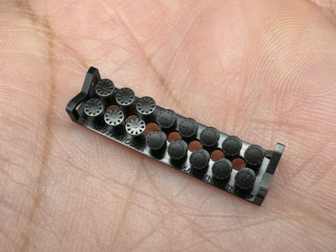 MUYIモデル G350040 1/350 ドイツ海軍 電動キャプスタン 超精密3Dプリントキット(16個入り)
