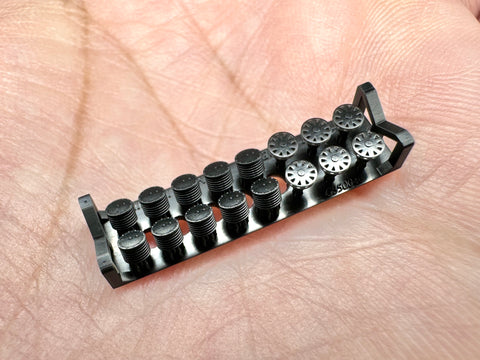 MUYIモデル G350040 1/350 ドイツ海軍 電動キャプスタン 超精密3Dプリントキット(16個入り)