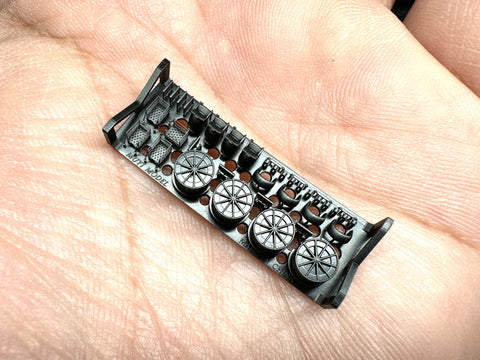 MUYIモデル G350041 1/350 トランペッター用 ドイツ海軍 甲板用アクセサリーA(超精密3Dプリントキット・35パーツ)