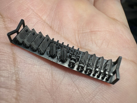 MUYIモデル G350045 1/350 トランペッター用 ドイツ海軍 甲板用アクセサリーC(超精密3Dプリントキット・36個入り)