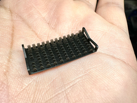 MUYIモデル G350046 1/350 トランペッター用 ドイツ海軍 舷窓(2種) スーパーディテール3Dプリントキット(106個入り)