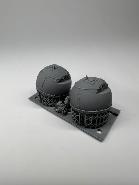 MUYIモデル G350048 1/350 トランペッター用 ドイツ海軍 SL 8 4m測距儀(超精密3Dプリントキット・2個入り)